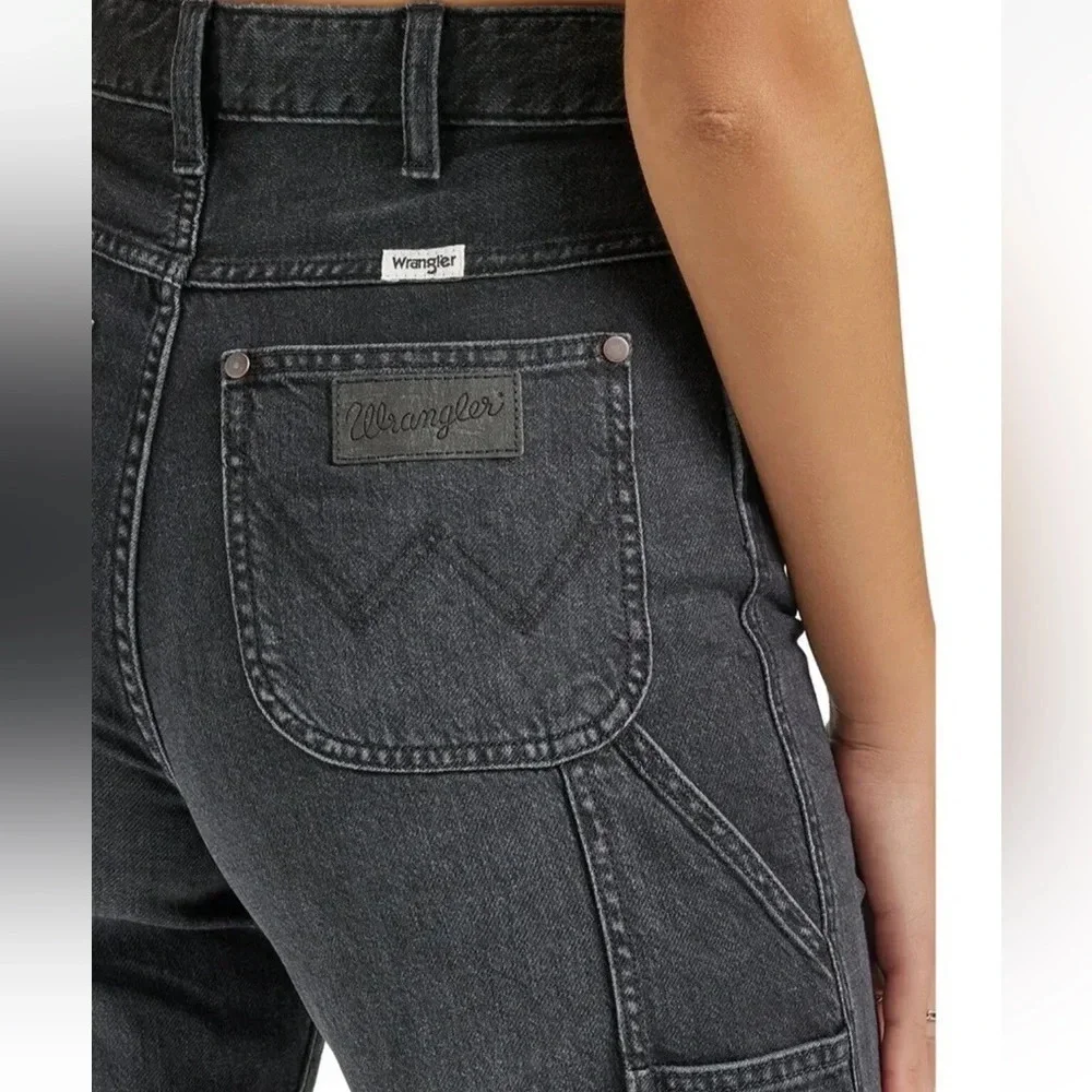Wrangler’s Women’s Relaxed Carpeter Utility Jeans Size 35 NWT - Picture 8 of 12